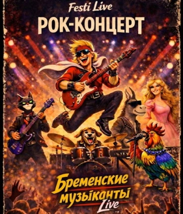 Бременские Музыканты LIVE . Рок- Концерт