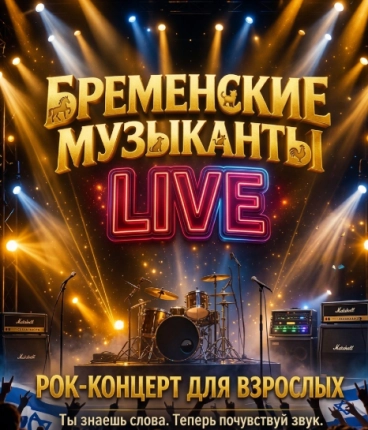 Бременские Музыканты LIVE . Рок- Концерт