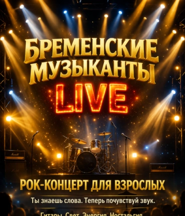 Бременские Музыканты LIVE . Рок- Концерт